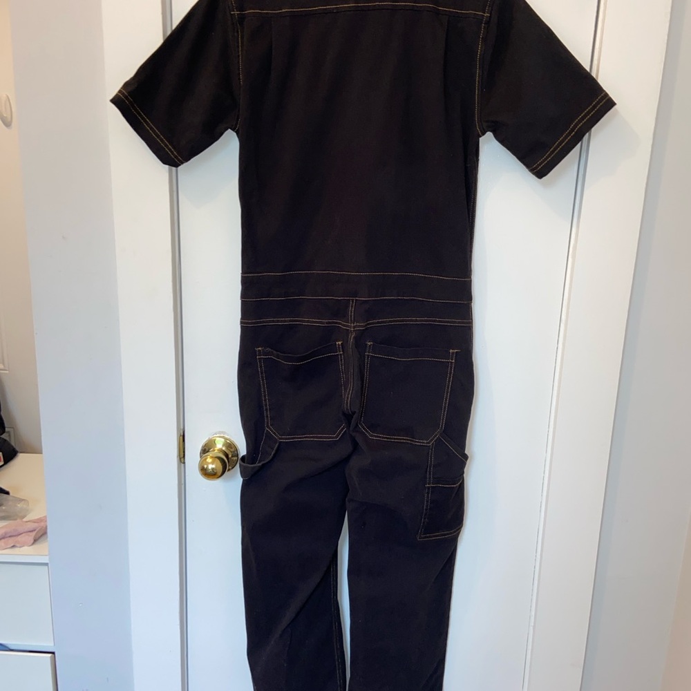 WILDFANG Black Short Sleeve Jumpsuit - Picture 4 of 5